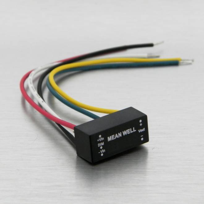 DC/DC LED Konstantstromquelle 350mA 9-36V, dimmbar