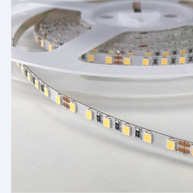SOLAROX® 24V HighCRI Slim 5mm LED Streifen weiß 6.000K - 5m-Rolle