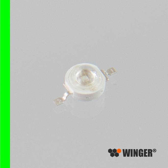 WINGER® WEPGN3-E1 Power LED Emitter green (515nm) 3W - 140lm