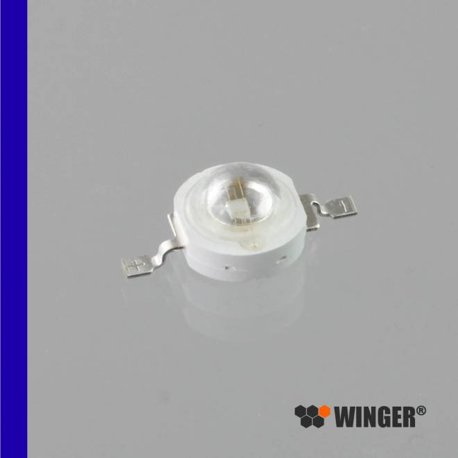 WINGER® WEPRB1-E1 Power LED Emitter royal blue (450nm) 1W - 20lm