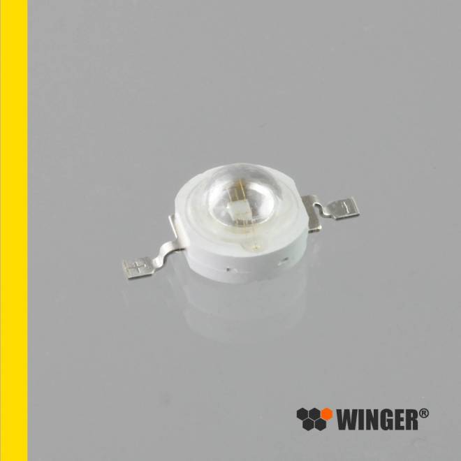 WINGER® WEPYE1-E1 Power LED Emitter gelb (590nm) 1W - 55lm