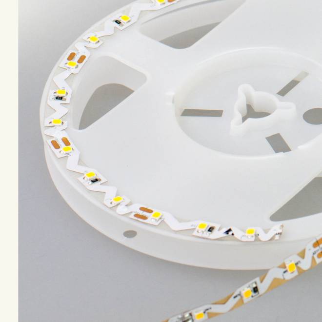 SOLAROX® ZigZag LED Bande blanche neutre 4.000K - rouleau de 5m