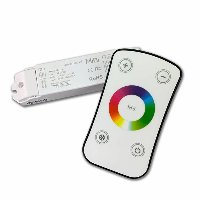 SOLAROX® RGB Controller M3-3A mit Fernbedienung