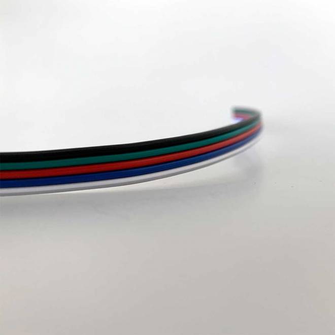 5-poliges RGBW Kabel - Meterware