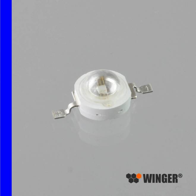 WINGER® WEPBL3-E1 Power LED Emitter blue (465nm) 3W - 35lm