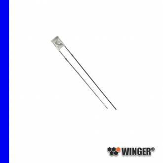 LED rechteckig 3x2 blau diffus 600mcd WEHBL01-D1M