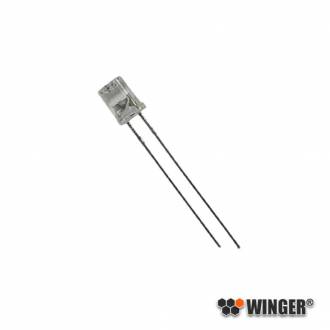 LED 5mm rundstrahlend weiß 1.000mcd WEECW01-R1M