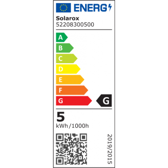 SOLAROX® 24V LED Strip 5m-Rolle warmweiß - wasserdicht