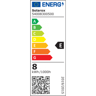 Juego completo Flat LED Strip ECO SOLAROX® blanco cálido 3000K - longitud deseada