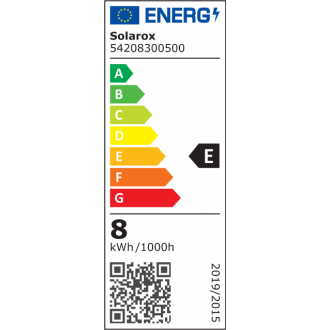 SOLAROX® Flat LED Strip ECO warmweiß 3.000K - 5m-Rolle wasserdicht