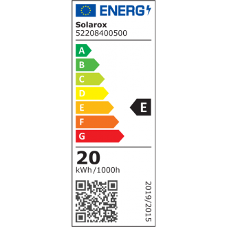 SOLAROX® HighCRI Power LED Strip ECO II avec Samsung LEDs blanc neutre 4.000K - 20cm