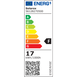 SOLAROX® HighCRI Power LED Strip PRO 12V mit Samsung LEDs warmweiß 2.700K - 5m-Rolle