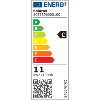 SOLAROX® Power QUAD Maxi mit SAMSUNG LEDs LM561B - weiß (6.000K), 1.500 Lumen