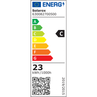 Tira LED Power Flat PRO de SOLAROX® blanco cálido 2700K - 50cm
