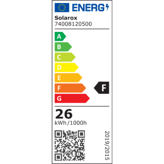 SOLAROX® ShortPitch LED Streifen SP3-126-8120-HC kaltweiß 12.000K - 5m-Rolle