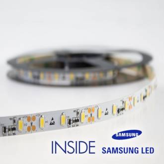 Tira LED HighCRI PRO 12V de SOLAROX® con LEDs Samsung blanco 6000K - 20cm