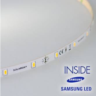 SOLAROX® HighCRI Power LED Strip LIGHT II avec Samsung LEDs blanc chaud 2.700K - rouleau de 5m