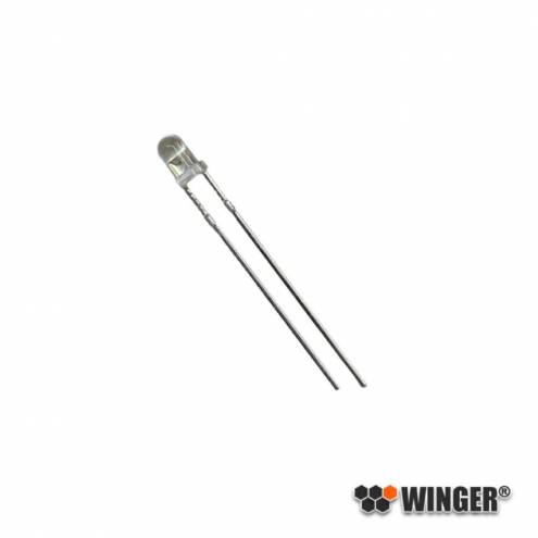 LED 3mm blanche 10.000mcd WEBCW10-CS