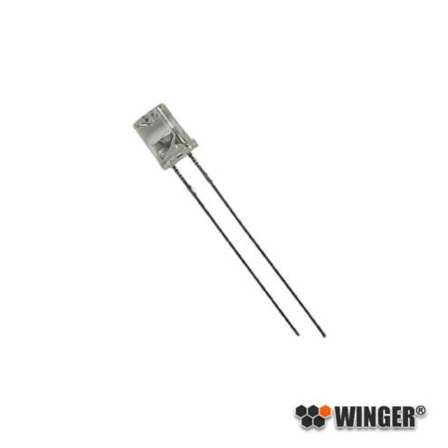 LED 5mm rayonnante circulaire blanche 1.000mcd WEECW01-R1M