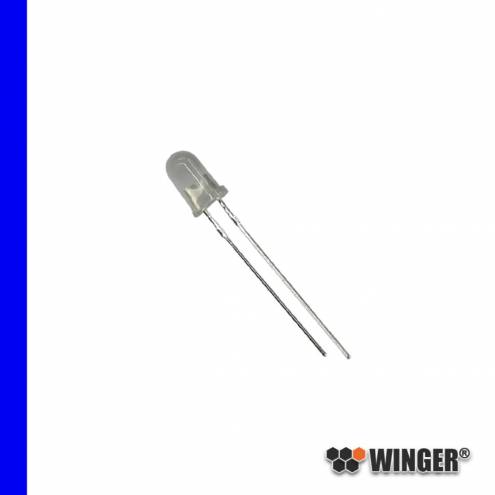 LED 5mm bleue diffuse 2.000mcd WEEBL02-DW