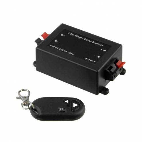 Power LED Gradateur avec télécommande (max. 8A)