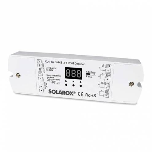 SOLAROX® DMX RGB(W) Controller XL4-5A