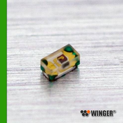 LED SMD Forme 0402 verte 100mcd WELGN01-C1M