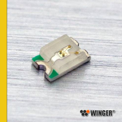 LED SMD Forme 0805 jaune (ambre) 250mcd WENYE01-C2M