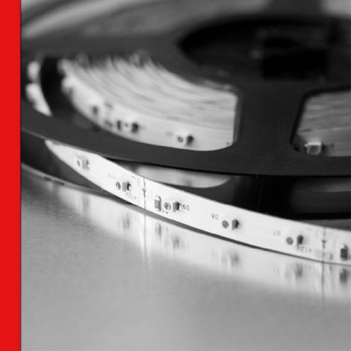 SOLAROX® LED Strip 5m-Rolle rot