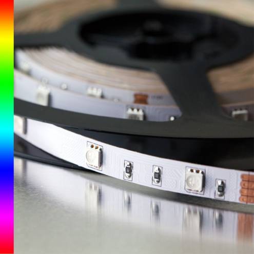 RGB LED Strip 5m-Rolle - Low Budget RGB LED Strip 5m-Rolle - Low Budget