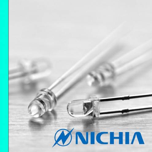 Nichia LED 3mm cyan / türkis 14.720mcd NSPE310S-E