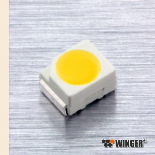 LED SMD Forme PLCC2 blanche chaude 8lm WEQWW03-C2M