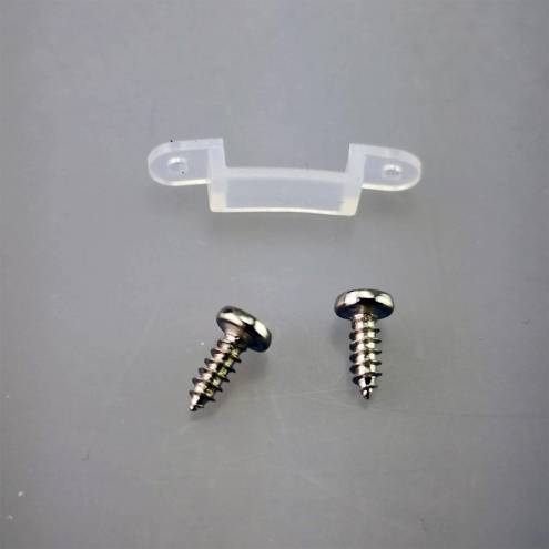 Mounting bracket for waterproof LED strips