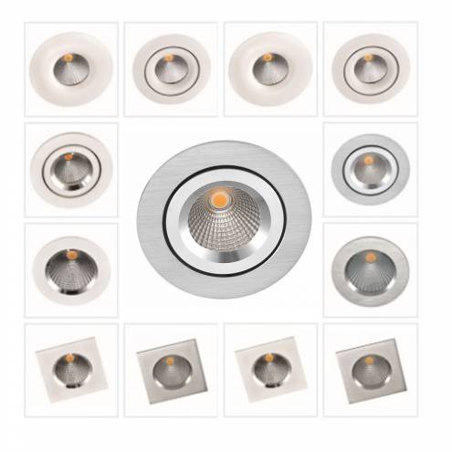 LED-Downlight SOLAROX® DLS10 Vario blanco cálido - 3000K LED-Downlight SOLAROX® DLS10 Vario blanco cálido - 3000K