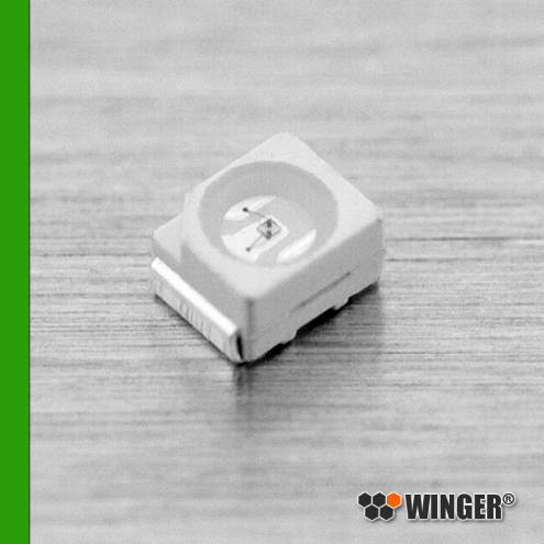 LED SMD Forme PLCC2 verte 4,7lm WEQGN02-C2M