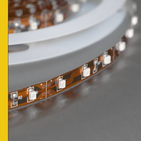 SOLAROX® LED Strip 5m-Rolle gelb (amber)