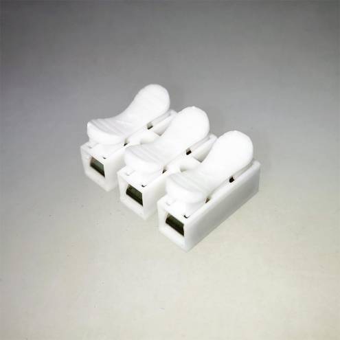 Verbindungsklemme mit Federmechanismus 3-polig