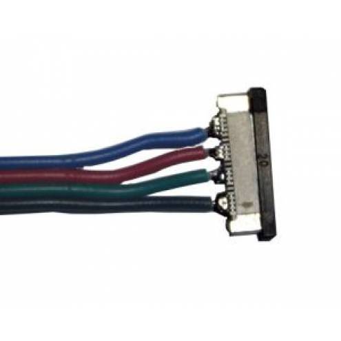 Anschlussstecker für RGB SMD LED Module, 4-polig