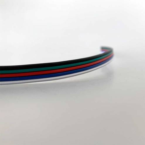 5-poliges RGBW Kabel - Meterware