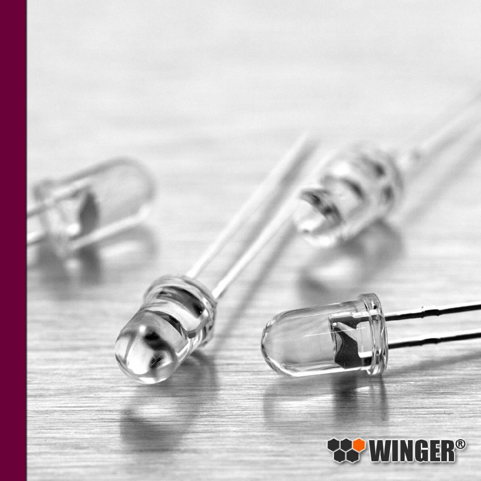 100 LED Infrarouges 940 Nm - Diamètre 5 Mm, Lot économique, Pour Projets électroniques Et Systèmes IR